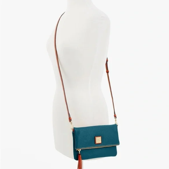 Dooney & Bourke Teal Crossbody Bag - Picture 5 of 14